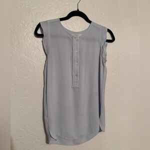 Baby blue blouse